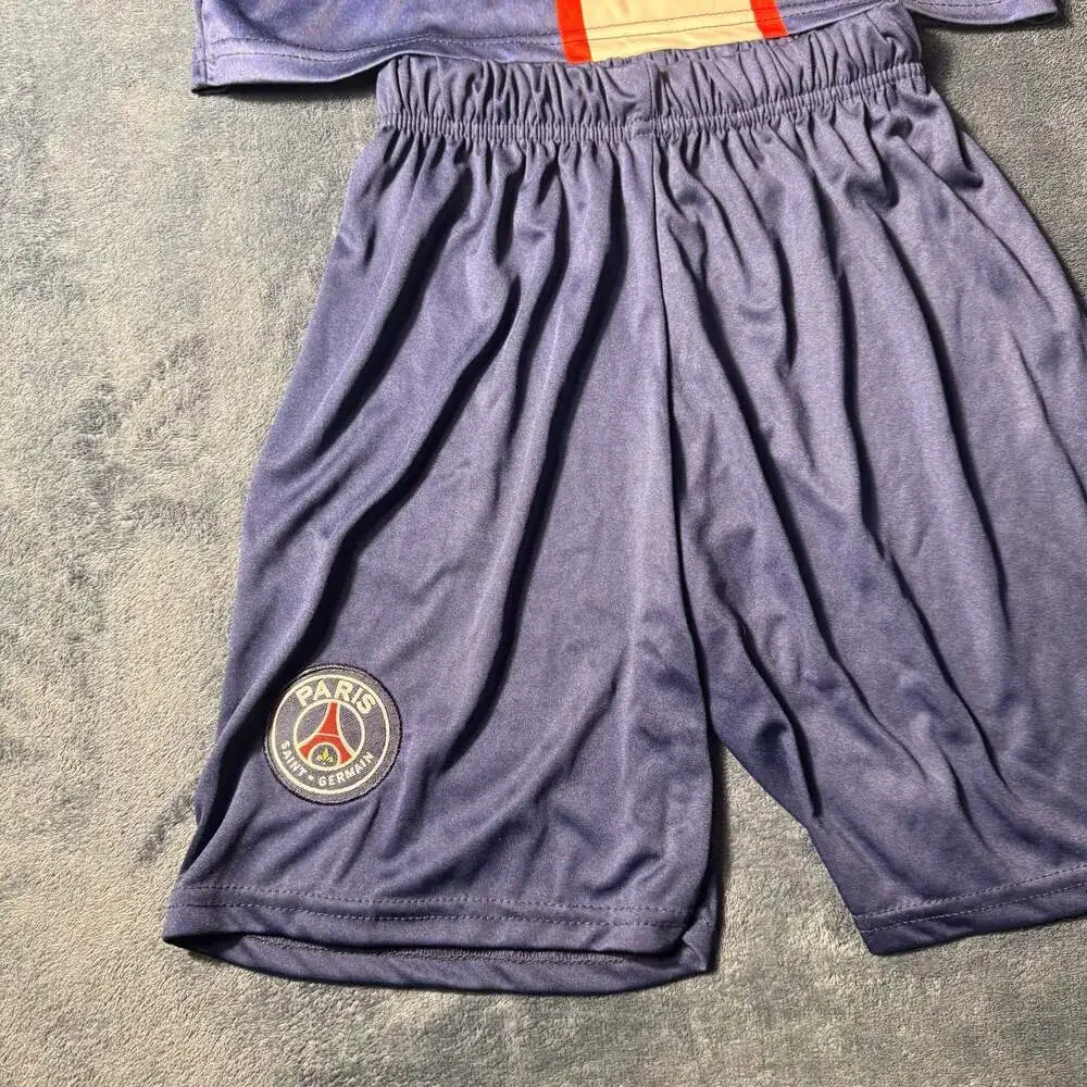 Paris Saint-Germain PSG 2022/2023 Home Soccer Jersey and Shorts Set - Blue